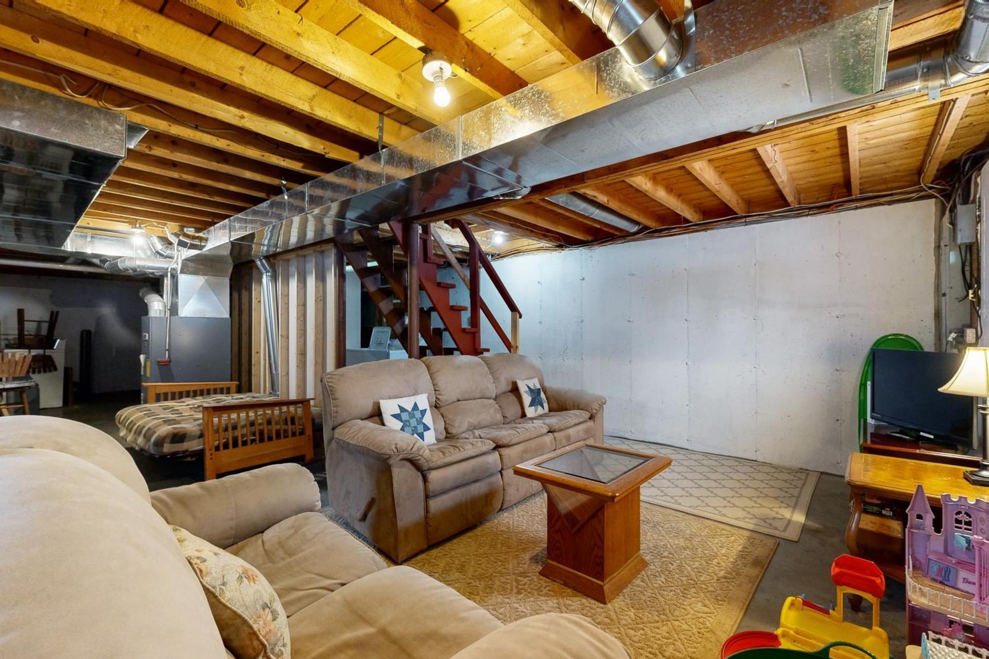 Twin View Log Home Carroll Exterior foto